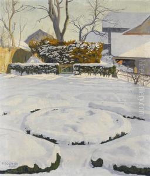 "eingeschneiter Garten". - view 1