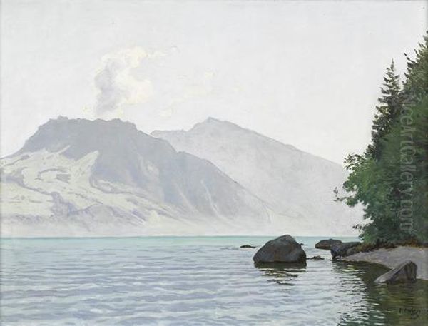 Der Thunersee Von Spiez Aus. - view 1