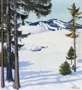 Winterliche Landschaft.