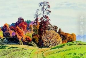 Herbstliche Landschaft.