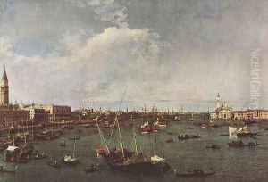 Bacino di San Marco (St Mark's Basin) 1738-40 by (Giovanni Antonio Canal) Canaletto