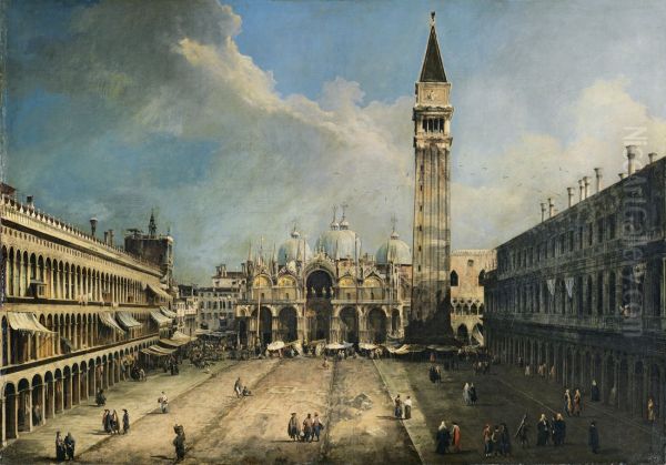 Piazza San Marco With The Basilica - view 1