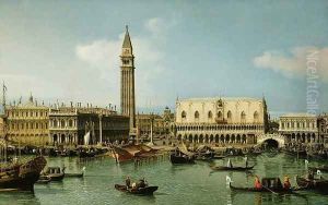 The Molo from the Bacino di San Marco, Venice, 1747-50