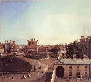 London Whitehall And The Privy Garden From Richmond House