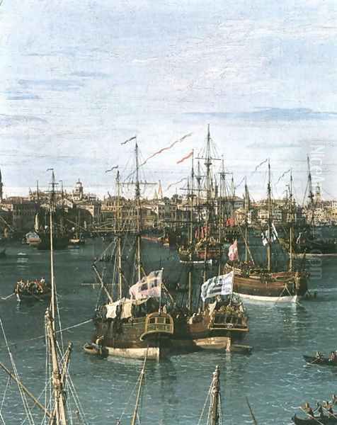 Bacino di San Marco, Venice, c.1734-40 (detail) - view 1