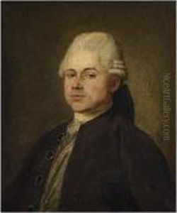 Portrait Of A Gentleman by Jean-Francois Gilles Colson