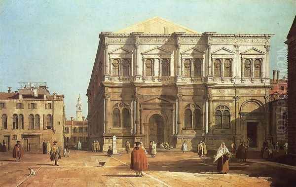Campo San Rocco c. 1735 - view 1