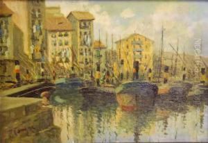 "puerto De Bermeo, Agosto 1942"