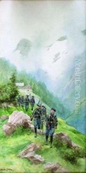 Chasseurs Alpins En Montagne - view 1