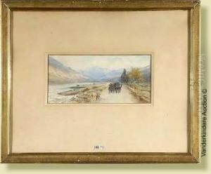 Regiment De Chasseurs Alpins,
Aquarelle Sur Papier.signee En Bas A Gauche P. Comba. Ecole Francaise.
Dim.: 17x35cm. by Pierre Comba