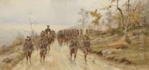 Soldaten Aus Den Spanischen Carlistenkriegen by Pierre Comba