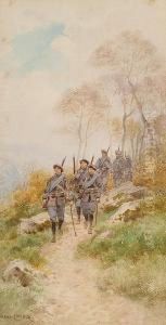 A Reconnoitre In The Alps; On Patrol A Reconnoitre In The Alps; On Patrol