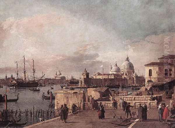Entrance to the Grand Canal- from the West End of the Molo 1735-40 - view 1