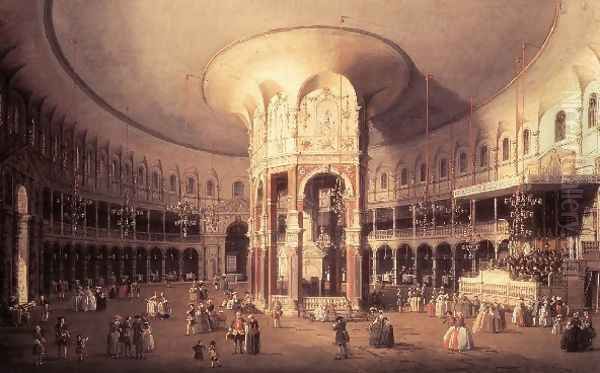 London Ranelagh Interior Of The Rotunda 1754 - view 1