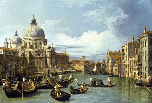 The Grand Canal And The Church Of The Salute - view 1
