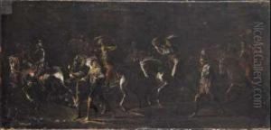 Corteo Di Soldati E Popolani