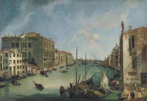 Grand Canal Looking East From The Campo San Vio