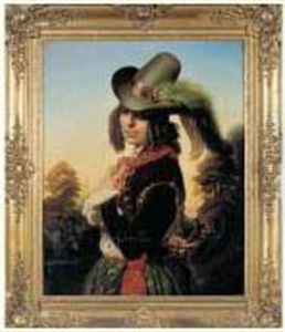 Une Ecuyere by Francois Claudius Compte-Calix