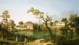 Padua by (Giovanni Antonio Canal) Canaletto