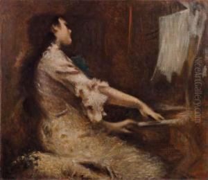La Giovane Pianista by Luigi Conconi