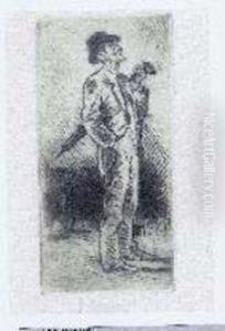 Ritratto Dell' Architetto Giuseppe Brentano by Luigi Conconi