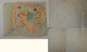 Carnet A Dessins Comprenant Etudes by Honorio Garcia Condoy