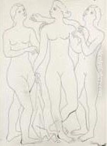 Les Trois Graces by Honorio Garcia Condoy