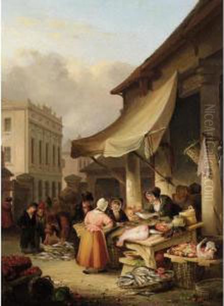 Fish Market At Plymouth - view 1