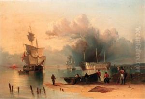 Troops On The Shore