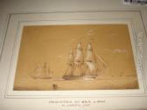 H.m.s Lydia At Sea H.m.s Lydia At Sea