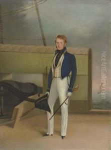 A Royal Naval Officer In Dress Uniform by Condy, Nicholas Matthews