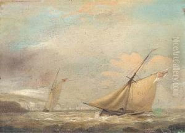 Sailing Off Of Dover - view 1