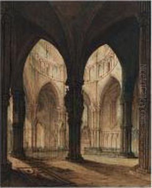 Interior Of The Temple Church - view 1