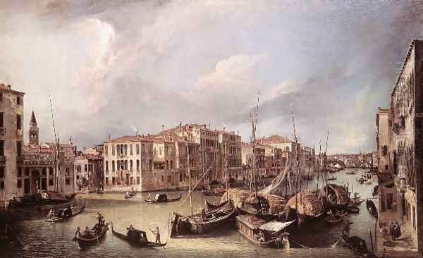 Grand Canal Looking North East Toward The Rialto Bridge - view 1