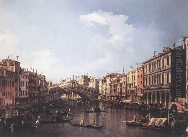 The Rialto Bridge From The South - view 1