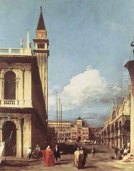 The Piazzetta Looking Toward The Clock Tower - view 1