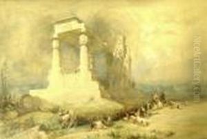 North African Scene by Alfred Charles Conrade