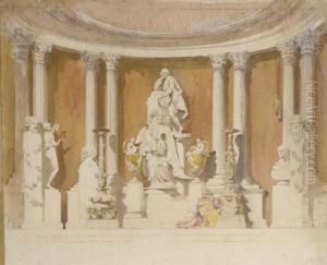Interior Of A Classical Rotundo by Alfred Charles Conrade
