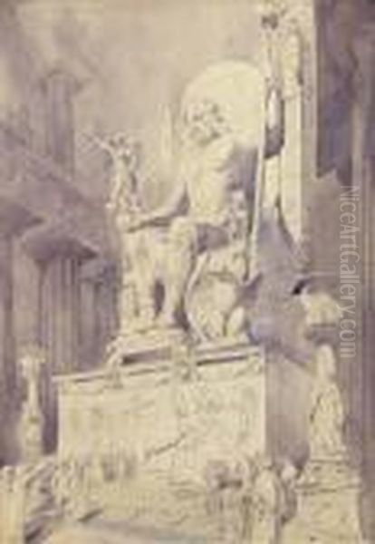 Paying Homage To Phidias' Statue Of Zeus - view 1