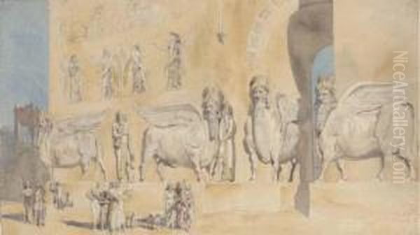 The Palace Of Sargon At Khorsabad, Egypt - view 1