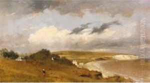 A Coastal Landscape by Lionel Constable