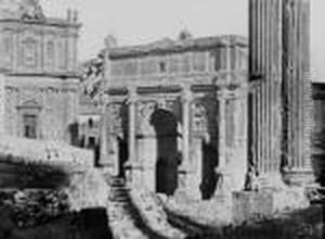 Arch Of Septimus Severis, Rome by Eugene Constant