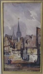 Ville Normande by Auguste-Aristide-Fernand Constantin