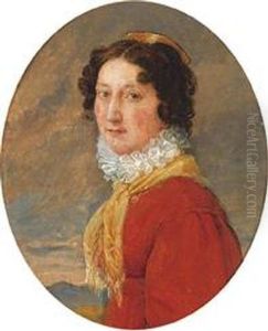 Portrat Von Jeanne Suzanne Constantin. by Auguste-Aristide-Fernand Constantin
