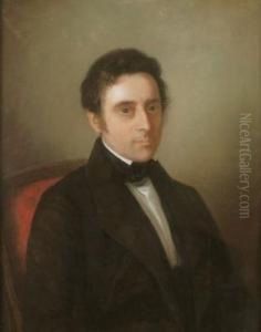 Portrat Eines Herrn. by Auguste-Aristide-Fernand Constantin
