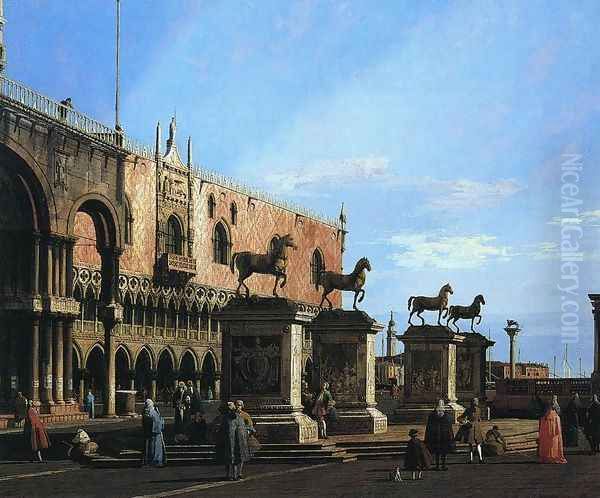 Capriccio With the Four Horses From the Cathedral of San Marco - view 1