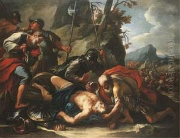The Death Of King Josiah - view 1