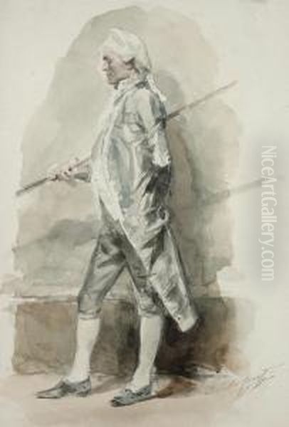 Gentiluomo In Costume Settecentesco - view 1
