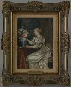 Girl With Flowers
