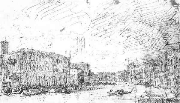 The Grand Canal Seen From Rialto Toward The North - view 1